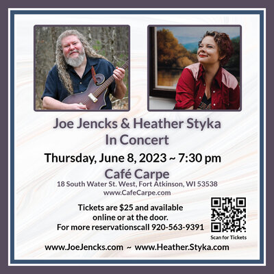 Joe Jencks and Heather Styka in Concert