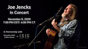 Joe Jencks in Concert  Live Stream nbsp700 PM ET